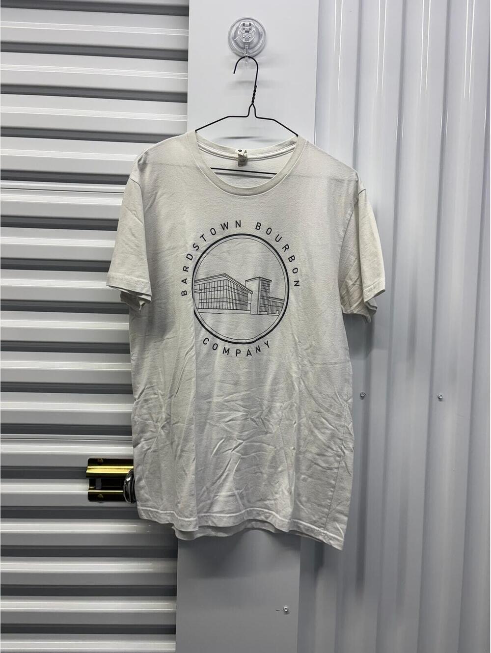 Bardstown Bourbon Company Women’s Medium Campus T-Shirt White Bourbon Tee